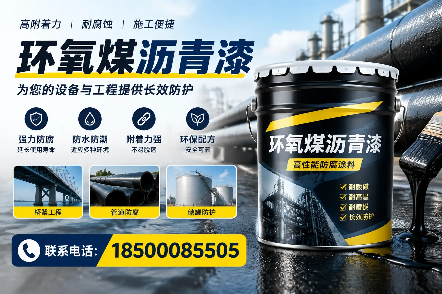 环氧煤沥青漆与其他涂料的对比分析，助力邯郸企业决策